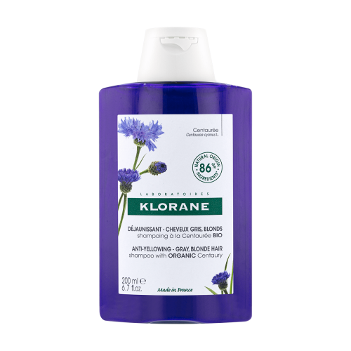 KLORANE, KLORANE - Anti-Gelbstich Shampoo, BIO-Kornblume, 200 ml
