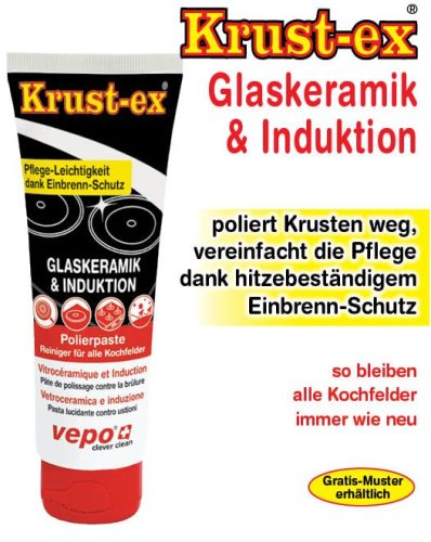 KRUST-EX, Krust EX Glaskeramikreiniger und Induktion und Induktion (130 g)