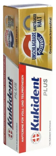 Kukident, Kukident Plus Haftcreme, starker Biss (40g)