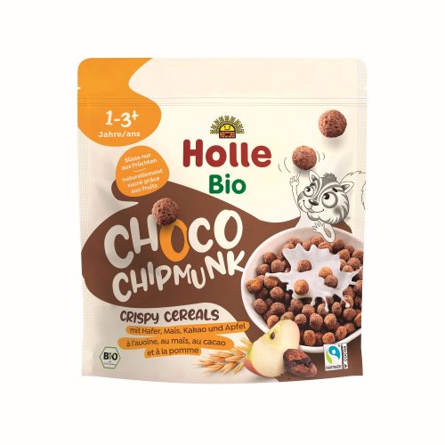 Holle, Holle Bio Choco Chipmunk, Crispy Cereals (125g)