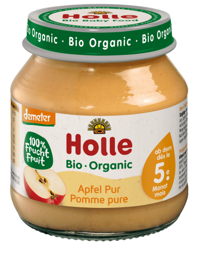 Holle, Holle Apfel pur Bio (125g)