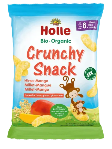Holle, Holle Bio-Crunchy Snack Hirse Mango (25g)