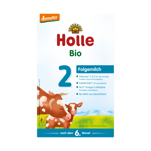 Holle, Holle Bio-Folgemilch 2 Pulver (600g)
