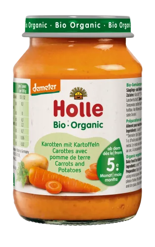 Holle, Holle Karotten mit Kartoffeln (190g)