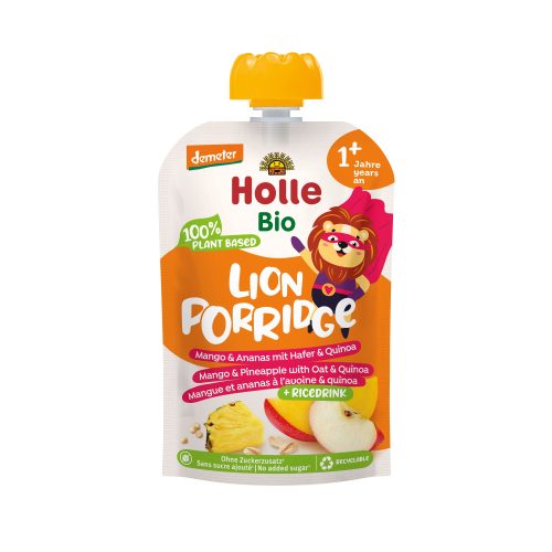 Holle, Holle Bio Lion Porridge Quetschbeutel (110g)