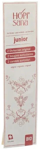 HOPIsana, HOPISANA Ohrenkerzen rot Kinder 2 Stk