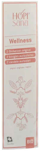 HOPIsana, HOPISANA Ohrenkerzen rosa Wellness 2 Stk
