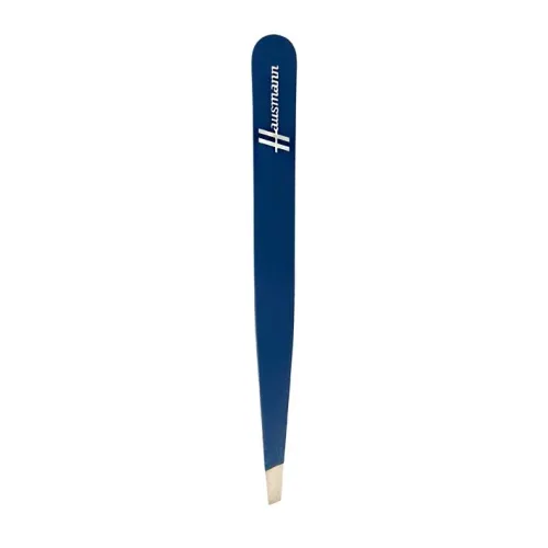 Hausmann, Hausmann Pinzette schräg blau (1 Stk)