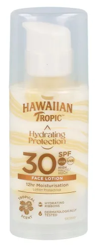 Hawaiian Tropic, HAWAIIAN Tropic Sonnenlotion Silk Hydration Face LSF 30 (50ml)
