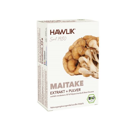 HAWLIK, HAWLIK Maitake Extrakt + Pulver Kapseln (60 Stk)