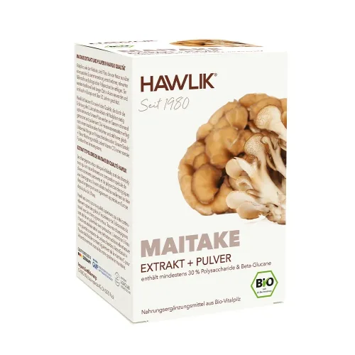 HAWLIK, HAWLIK Maitake Extrakt + Pulver Kapseln (120 Stk)