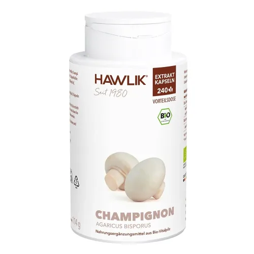 HAWLIK, HAWLIK Champignon Extrakt Kapseln (240 Stk)