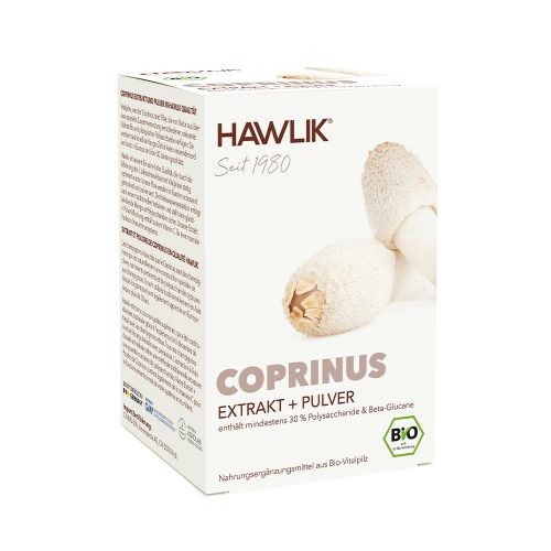 HAWLIK, HAWLIK Coprinus Extrakt + Pulver Kapseln (120 Stk)