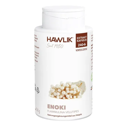 HAWLIK, HAWLIK Enoki Extrakt Kapseln (240 Stk)