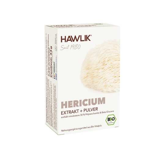 HAWLIK, HAWLIK Hericium Extrakt + Pulver Kapseln (60 Stk)