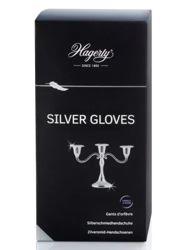 Hagerty, Hagerty Silver Gloves Silver Handschuh (1 Paar)