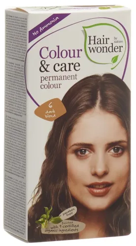 Hairwonder, Hairwonder Colour & Care 6 Dunkelblond (1 Stk)