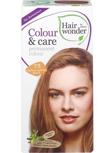 Hairwonder, Hairwonder Colour & Care 7.3 gold blond (1 Stück)