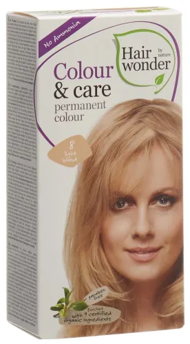 Hairwonder, Hairwonder Colour & Care 8 Hellblond (1 Stk)