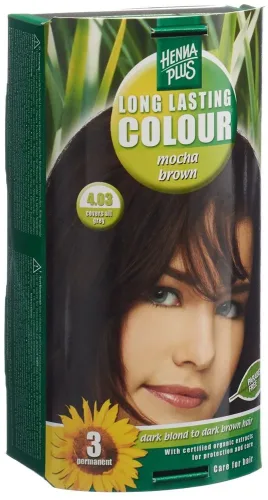 Henna Plus, HENNA PLUS Long Lasting Colour 4.03 Mokkabraun (1 Stk)