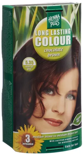 Henna Plus, HENNA PLUS Long Lasting Colour 5.35 Schokoladenbraun (1 Stk)