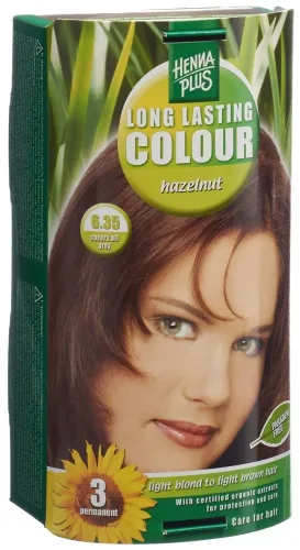 Henna Plus, HENNA PLUS Long Lasting Colour 6.35 Haselnuss (1 Stk)