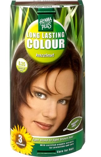 Henna Plus, HENNA PLUS Long Lasting Colour 6.35 Haselnuss (1 Stk)