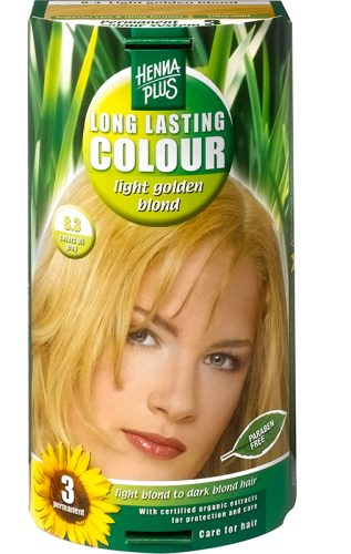 Henna Plus, HENNA PLUS Long Lasting Colour 8.3 Helles Goldblond (1 Stk)