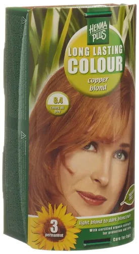Henna Plus, HENNA PLUS Long Lasting Colour 8.4 Kupferblond (1 Stk)