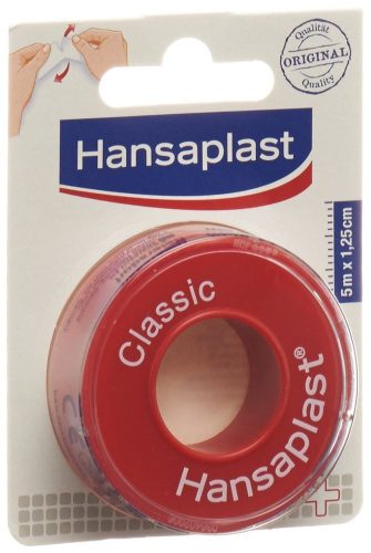 Hansaplast, Hansaplast Classic Heftpflaster, 5mx1.25cm (1 Stk)
