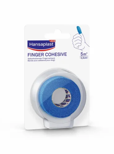 Hansaplast, Hansaplast Selbsthaftender Fingerverband, 5mx2.5cm (1 Stk)