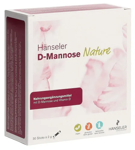 Hänseler, Hänseler D-Mannose Nature (30x2g)