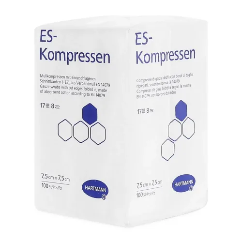 Hartmann, HARTMANN ES-Kompressen 16fach 10x10cm (100 Stk)