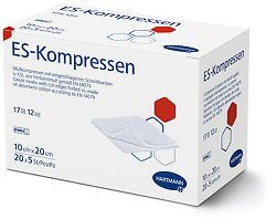 Hartmann, HARTMANN ES-Kompresse 10x20cm 12fach (100 Stk)