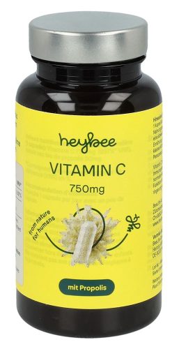 heybee, heybee Vitamin C 750mg + Propolis Kapseln (60 Stk)