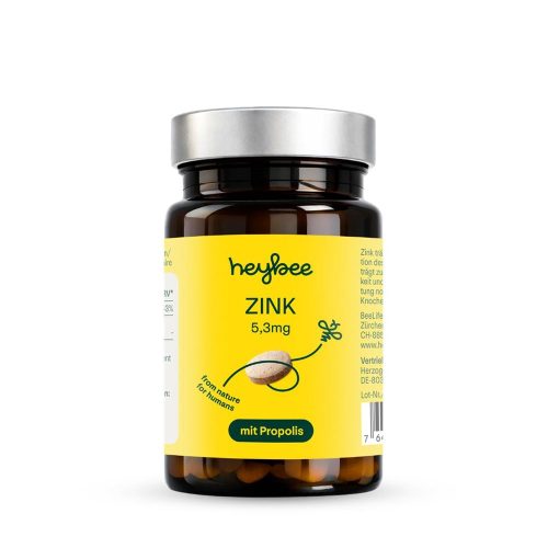 heybee, heybee Zink 5.3mg + Propolis Tabletten (100 Stk)