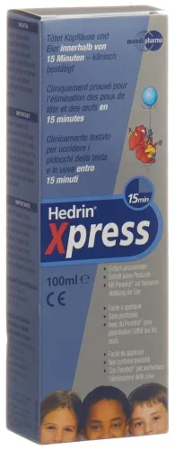 Hedrin, Hedrin Xpress Gel, gegen Kopfläuse und Eier (100ml)