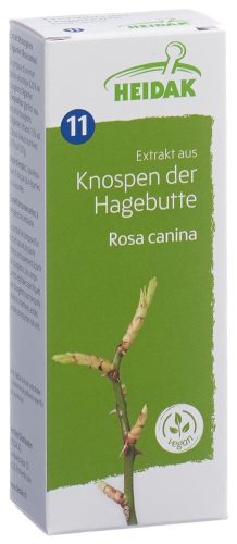Heidak, HEIDAK Knospe Hagebutte Rosa canina Glycerin Mazerat (30ml)