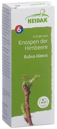 Heidak, HEIDAK Knospe Himbeere Rubus idaeus Glycerin Mazerat (30ml)