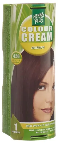 Henna Plus, HENNA PLUS Colour Cream 4.56 kastanienbraun 60 ml