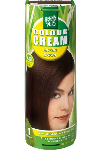 Henna Plus, HENNA PLUS Colour Cream 4.03 mocca braun 60 ml