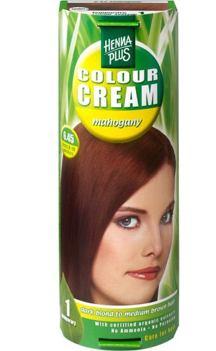 Henna Plus, HENNA PLUS Colour Cream 6.45 Mahagoni (60ml)