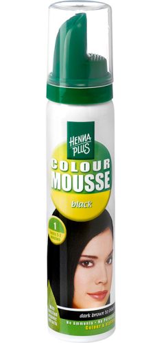 Hennaplus, Hennaplus Colour Mousse Black 1 75ml