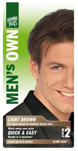 Henna Plus, HENNA PLUS Men's Own System 2 Light Brown (1 Stk)