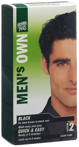 Henna Plus, HENNA PLUS Men's Own System 2 Black (1 Stk)