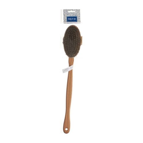 HERBA, Herba Bade- und Massageb&uuml;rste, Rosshaar und Pflanzenfaser, Buchenholz 
FSC&reg; zertifiziert