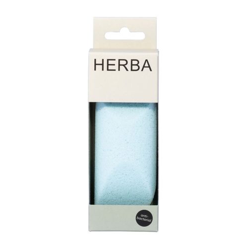 HERBA, Herba Bimsschwamm mit Silber Ionen, hellblau