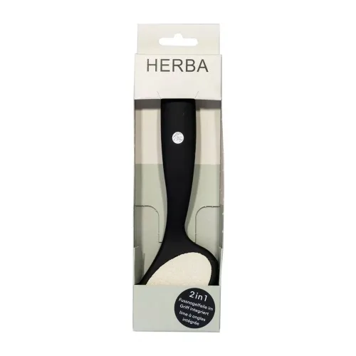 HERBA, Herba.Keramikhornhautfeile,Softt. inkl. Fussnagelfeile 2in1