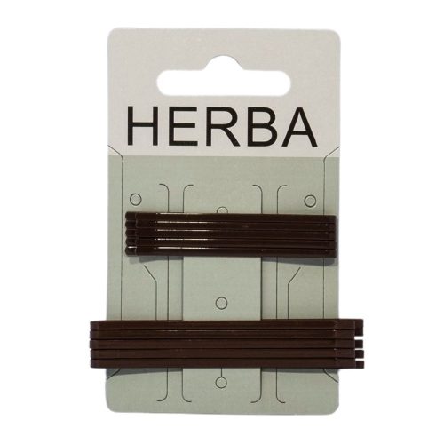 HERBA, FHH.Klemme gerade, braun, 10 Stk., 5.5 + 7 cm