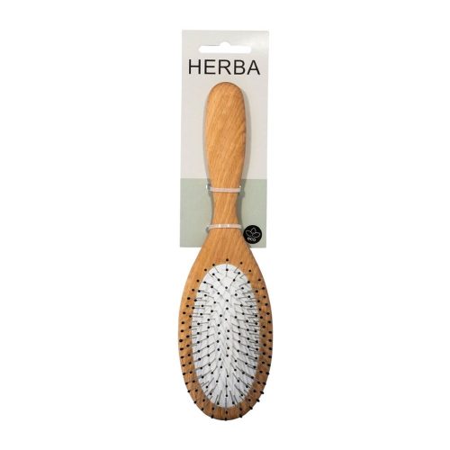 HERBA, Herba Haarbürste Metallstifte, klein, Buchenholz (1 Stk)